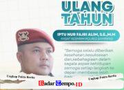 Redaksi Radartempo.id Ucapkan Selamat Ulang Tahun ke-38 Kepada Kasat Reskrim Polres Sampang Iptu Nur Fajri Alim