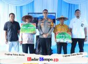 Polres Gresik Bersama Forkopimda Tanam Jagung 1,2 Hektare di Kebomas, Dukung Swasembada Pangan Nasional