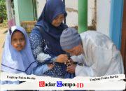 Semangat Berbagi di Bulan Suci, Madrasah Miftakhul Ulum Plinggisan Tebar Takjil dan Bantuan Sosial untuk Kaum Duafa