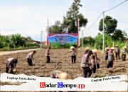 Polres Tulungagung Dukung Ketahanan Pangan, Tanam Jagung Serentak Kuartal I Tahun 2026