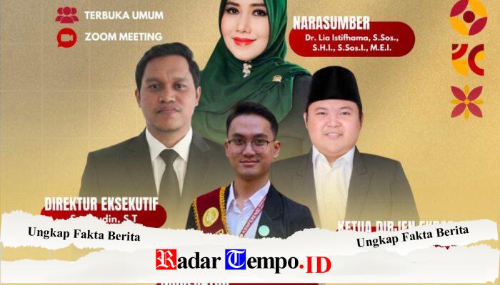 Pemuda Parlemen Indonesia Gelar Webinar Ekraf, Bahas Penguatan Ekosistem Kreatif dari Daerah