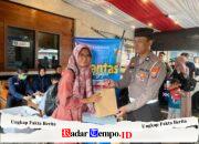 SIM Ramadan Hadir di Pujahito, Satlantas Nganjuk Layani Perpanjangan SIM Sambil Berbagi Takjil