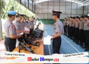 Tingkatkan Pengawasan, Wakapolres Sumenep Lakukan Pengecekan Senpi Anggota