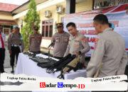 Administrasi hingga Amunisi Dicek, Polres Pulang Pisau Lakukan Pemeriksaan Senpi Anggota