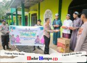 Menebar Berkah Ramadan, Polres Pulang Pisau Berbagi Takjil kepada Santri Ponpes