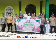 Berbagi Berkah Ramadhan, Bagops Polres Pulang Pisau Bagikan Takjil untuk Santri Ponpes An-Nuur