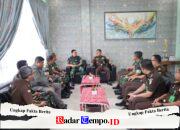 Kodim 1009/Tanah Laut Terima Kunjungan Aspidmil Kejati Kalsel