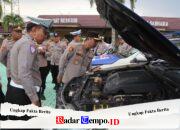 Pastikan Pengamanan Lebaran Maksimal, Polres Pulang Pisau Periksa Seluruh Ranmor Dinas