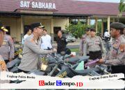 Polres Pulang Pisau Matangkan Persiapan Operasi Ketupat Telabang 2026 Lewat Apel Pengecekan Ranmor