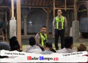 Police Goes to Pondok Pesantren, Satlantas Polres Gresik Tanamkan Tertib Lalu Lintas ke Santri