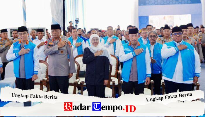 Silaturahmi Ramadhan Bareng KSPSI di Jatim, Kapolri Ajak Buruh Bersatu Dukung Upaya Perdamaian Presiden