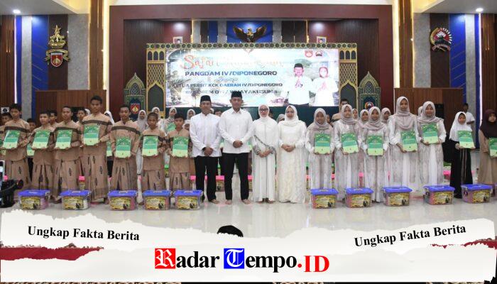 Safari Ramadhan Pangdam IV/Diponegoro Pererat Silaturahmi Bersama Prajurit Korem 071/Wijayakusuma