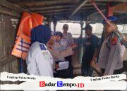 Cegah Kecelakaan Air Saat Mudik, Polres Pulang Pisau dan Disperkimhub Sidak Kelaikan Kapal Feri