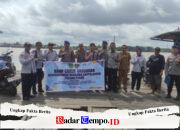 Jamin Kenyamanan Pemudik, Polres Pulpis dan Disperkimhub Cek Alat Keselamatan Kapal Feri