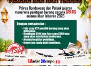 Mudik Tenang Barang Aman : Polres Bondowoso Buka Layanan Penitipan Kendaraan Gratis!
