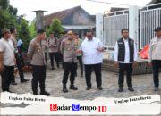 Progres Dikebut, Wakapolda Jatim didampingi Kapolres Nganjuk Tinjau Pembangunan Tugu dan Museum Marsinah