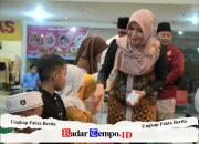 Ning Lia dan MANTRA Tebar Kepedulian di Bulan Ramadan, Puluhan Anak Yatim Terima Santunan di Surabaya