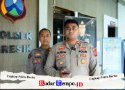 Polres Gresik Dalami Pengancaman dengan Sajam di Kantor Ekspedisi J&T