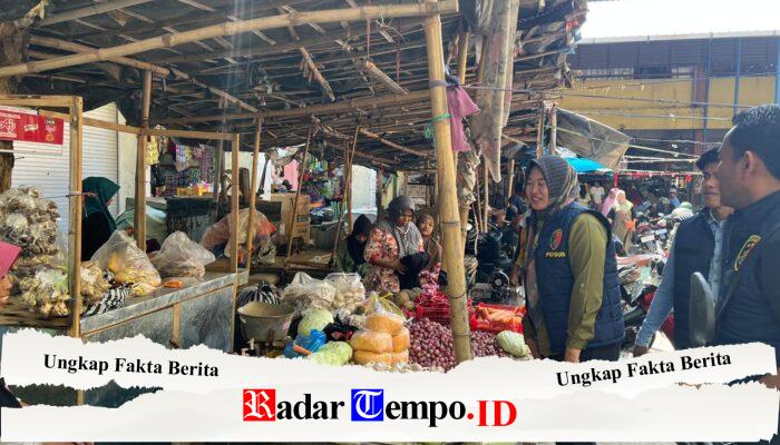 Jelang Hari Raya Idul Fitri 1447 H, Satgas Pangan Polres Sampang Intens Turun ke Pasar