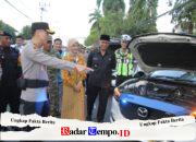 Pastikan Mudik Aman dan Lancar, Polres Kediri Kota Gelar Apel Pasukan Operasi Ketupat Semeru 2026