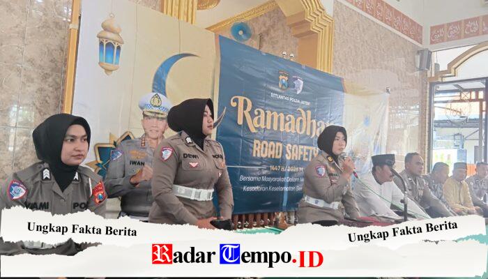 Ditlantas Polda Jatim Gelar Ramadhan Road Safety Wujudkan Mudik Aman Keluarga Bahagia