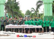 Dandim 1009/Tanah Laut Bersama Ketua Persit KCK Cabang XXXII Kembali Bagikan Takjil, Apresiasi Antusias Masyarakat