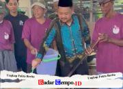 Bupati Gresik Saksikan Langsung Prosesi Masak Kolak Ayam “Sanggring” di Area Masjid Jami’ Sunan Dalem Gumeno