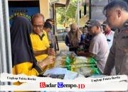 Gerakan Pangan Murah jelang Idul Fitri 1447 H, Polres Sampang gelar Bazar Murah