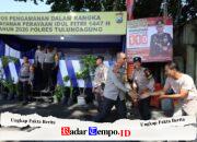 Kapolres Tulungagung Cek Kesiapan Pos Pengamanan Ditempati, Pastikan Personil Amankan Mudik Lebaran 2026
