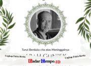 PJ, Sudi Jaya Turut Berduka Cita atas Wafatnya Abah Gunjek Semoga Amal Ibadah nya di Trima Oleh Allah Amin