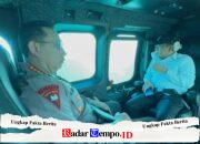 Cek Kesiapan Arus Mudik Pelabuhan Merak, Kapolri, Panglima hingga Menko PMK Patroli Naik Heli