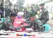 Kodim 1002/HST Laksanakan Pembayaran Zakat Fitrah Prajurit dan PNS