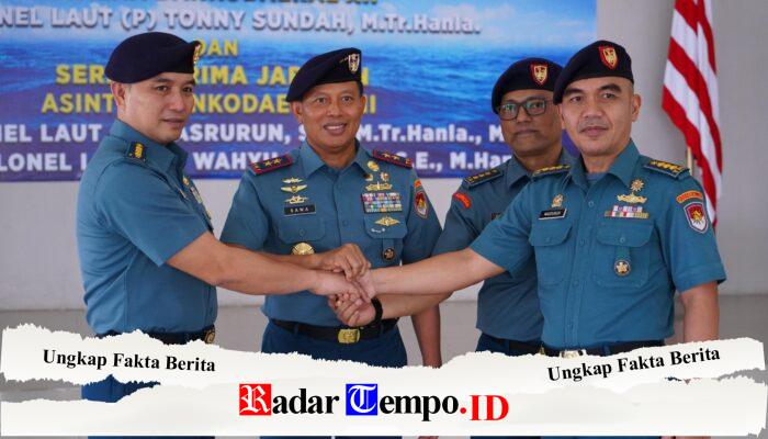 Regenerasi Kepemimpinan, Dankodaeral XII Pimpin Penyerahan Jabatan Asrena dan Serah Terima Jabatan Asintel