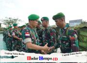 Apresiasi Pengabdian Prajurit, Pangdam XII/Tpr Pimpin Upacara Penyambutan Satgas Pasca Bencana Yonzipur 6/SD