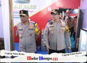 Kapolda Jatim Tinjau Kesiapan Posyan Terpadu Alun – alun Kota dan Pospam Kenanten Mojokerto