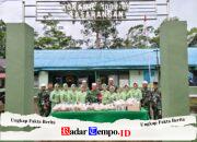Tebar Kepedulian di Bulan Suci, Koramil Labuan Amas Utara Bagikan Takjil
