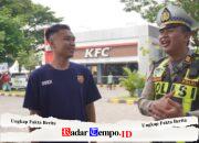 PEMUDIK APRESIASI KELANCARAN ARUS LALU LINTAS DI REST AREA 754 A SIDOARJO PADA OPS KETUPAT SEMERU 2026