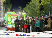 Ciptakan Kamtibmas Kondusif, Aparat Gabungan Amankan Pawai Takbiran