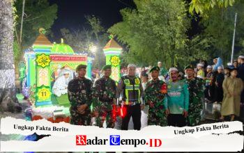 Ciptakan Kamtibmas Kondusif, Aparat Gabungan Amankan Pawai Takbiran