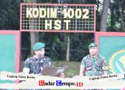 Pimpin Apel Cuti Lebaran, Dandim 1002/HST Tekankan Keselamatan Perjalanan