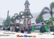 Personel Kodim 1009/Tanah Laut Laksanakan Sholat Id Bersama Warga Sekaligus Amankan Jalannya Ibadah