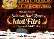 Ketum KJN : IDUL FITRI BUKAN SEKADAR SEREMONIAL, MOMENTUM INTROSPEKSI DAN PEMBUKTIAN KEBAIKAN
