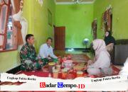 Babinsa Kodim 1009/Tanah Laut Manfaatkan Momen Lebaran Kunjungi Rumah Warga, Pererat Silaturahmi dan Kebersamaan