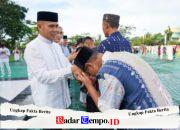 Prajurit dan Masyarakat Salat Idul Fitri 1447 H di Makodam, Pangdam XII/Tpr : Momen Pererat Silaturahmi