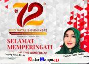 Lia Istifhama Teguhkan Gotong Royong di Dies Natalis GMNI ke-72