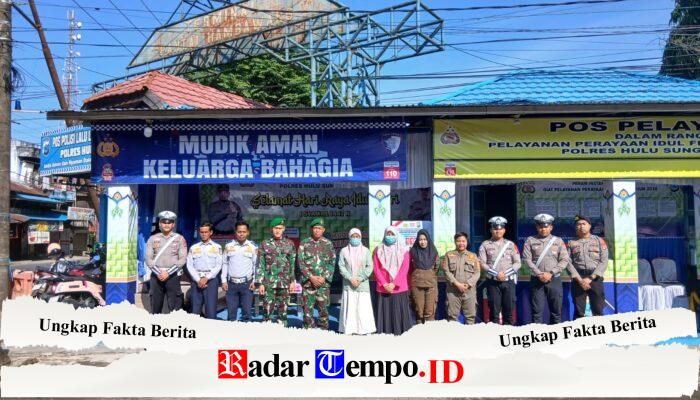 Pos Terpadu dan Objek Wisata Jadi Fokus Pengamanan Lebaran di HST