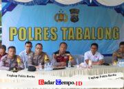 TNI-Polri Matangkan Pengamanan Lebaran, Pasiops Kodim 1008/Tabalong Ikuti Anev Kapolri