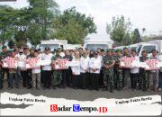 Penyerahan Simbolis dan Pelepasan Kendaraan Truk KDKMP di Wilayah Blitar Raya