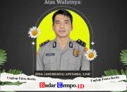 Apendra Gugur saat Kawal Malam Takbiran Diberi KPLB, Kapolda Riau: Jadi Warisan Abadi