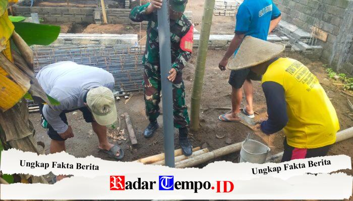 Babinsa Kelurahan Turi Aktif Renovasi MCK Warga, Tingkatkan Sanitasi Dan Kualitas Hidup